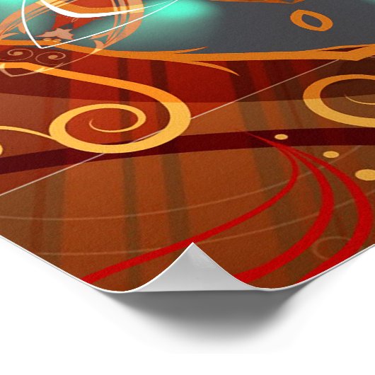 Mandalas van eenheid 3 poster (Hoek)