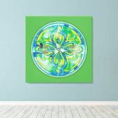 Mandala's van Healing & Awakening, No.6, Canvas (Insitu (Houten vloer))