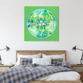 Mandala's van Healing & Awakening, No.6, Canvas Afdruk (Insitu (Slaapkamer))