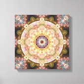 Mandala's van het hart van verandering 2 Ingewikke Canvas Afdruk (Voorkant)