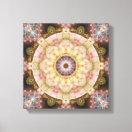 Mandala's van het hart van verandering 2 Ingewikke Canvas Afdruk