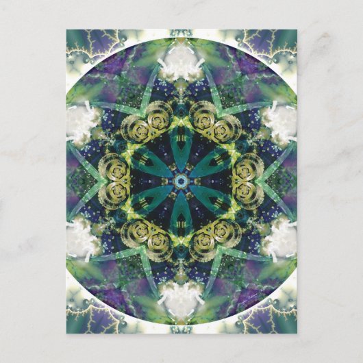 Mandala's van vergeving en vrijlating 20 briefkaart (Voorkant)