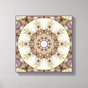 Mandalas vanaf het hart van de vrijheid 9 Canvas P Afdruk