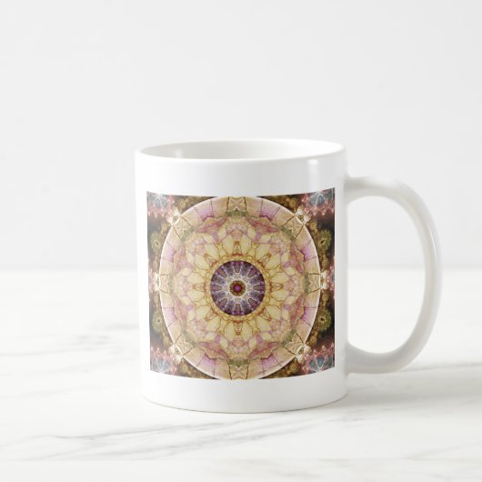 Mandalas vanaf het hart van wijziging 2, cadeauobj koffiemok (Rechts)