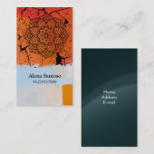 Mandalas Visitekaartje (Voorkant / Achterkant)