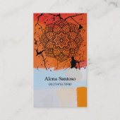 Mandalas Visitekaartje (Voorkant)