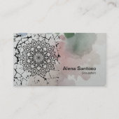 Mandalas Visitekaartje (Voorkant)