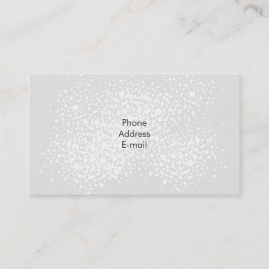 Mandalas Visitekaartje (Achterkant)