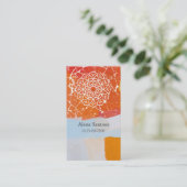 Mandalas Visitekaartje (Staand voorkant)