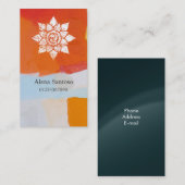 Mandalas Visitekaartje (Voorkant / Achterkant)