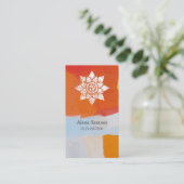 Mandalas Visitekaartje (Staand voorkant)