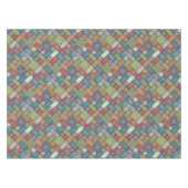 Mandalas visteert rechthoeken gedempt kleurenpatro tafelkleed (Voorkant (Horizontaal))