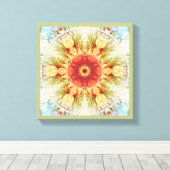 Mandala's voor Tijden van Overgang 23 Verpakt Canv Canvas Afdruk (Insitu (Houten vloer))