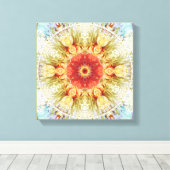 Mandala's voor Tijden van Overgang 23 Verpakt Canv Canvas Afdruk (Insitu (Houten vloer))