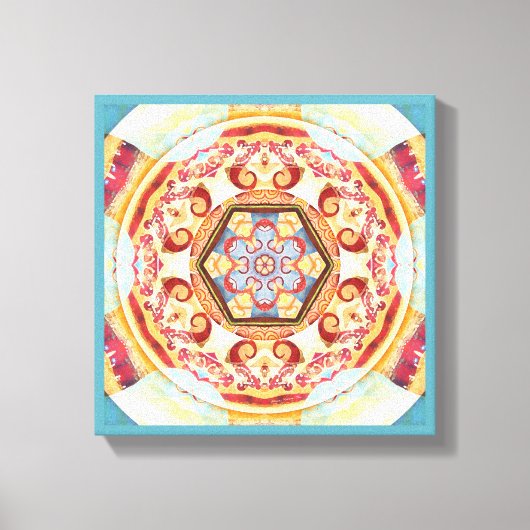 Mandala's voor Tijden van Overgang 4 Ingewikkeld C Canvas Afdruk (Voorkant)