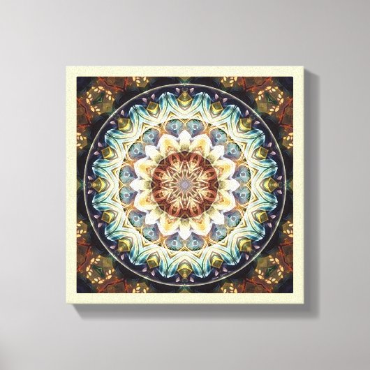Mandala's voor Tijden van Overgang 9 Ingewikkeld C Canvas Afdruk (Voorkant)