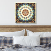 Mandala's voor Tijden van Overgang 9 Ingewikkeld C Canvas Afdruk (Insitu (Slaapkamer))