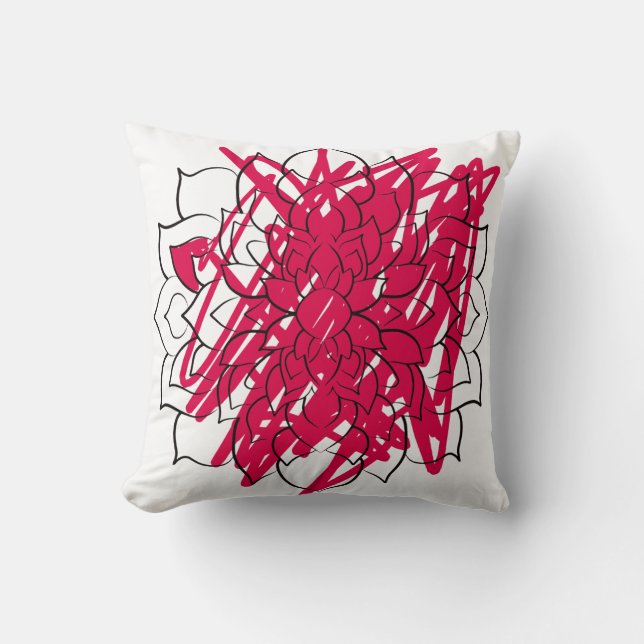 Mandala's zijn zo ontspannend... kussen (Voorkant)