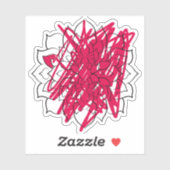 Mandala's zijn zo ontspannend... sticker (Vel)