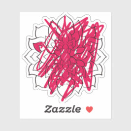 Mandala's zijn zo ontspannend... sticker