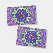 Mandalbloem Badge (Voor- en achterkant)