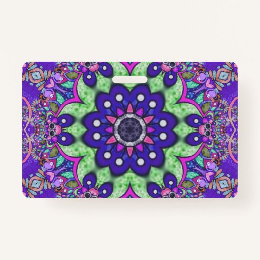 Mandalbloem Badge (Voorkant)