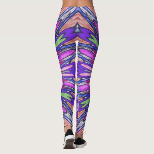 Mandalbloem Leggings (Achterkant)