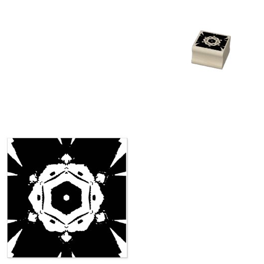 Mandale Ink Pad / Mandala-buffer Rubberstempel (Gestempeld)