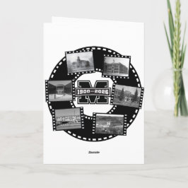 Mandan All Class Reunion Card Feestdagen Kaart