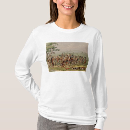 Mandan Archery Contest, c.1832 T-shirt (Voorkant)