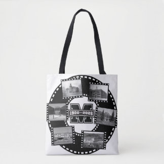 Mandan Braves All Class Reünie Boodschappentas Tote Bag