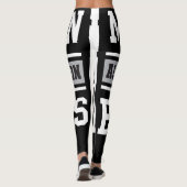 Mandan Braves All Class Reünie Leggings (Achterkant)