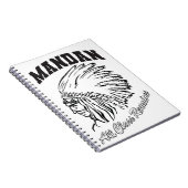 Mandan Braves All Class Reunion Notebook Notitieboek (Rechterzijde)