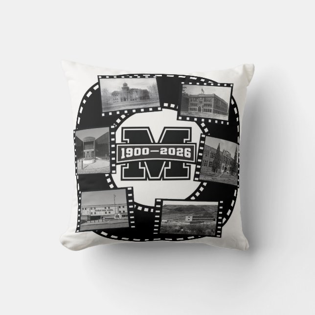 Mandan Braves All Class Reunion Pillow Kussen (Voorkant)