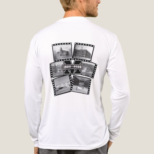 Mandan Braves Long Sleeve T-shirt (Achterkant)