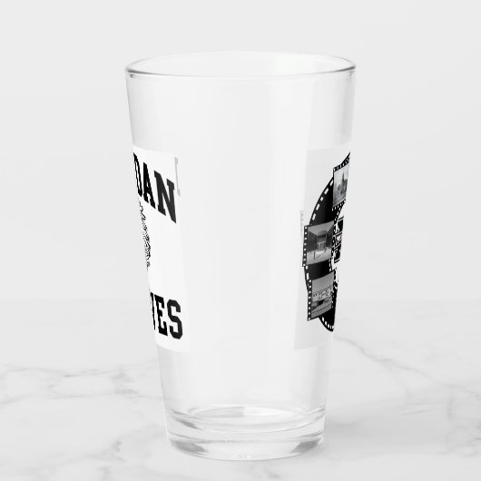 Mandan Braves Pint Glass Glas (Rechts)