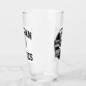Mandan Braves Pintglas Glas (Rechts)