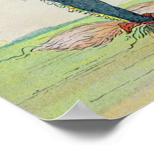 Mandan Medicine Man Poster (Hoek)