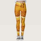  Mandan Turtle Art Leggings (Voorkant)