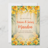 Mandap Mahurat uitnodigingen Mandvo nodigt Digital (Voorkant)