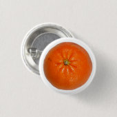 MANDARIJN 2 RONDE BUTTON 3,2 CM (Voorkant /achterkant)
