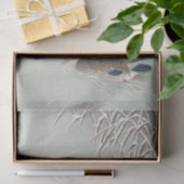 Mandarijn Ducks (1925 - 1936) van Ohara Koson (187 Tissuepapier (Geschenk)