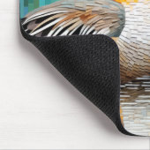 Mandarijn eend dier vogel art decor muismat (Hoek)