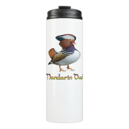 Mandarijn Eend Lekdicht Thermokopje Thermosbeker (Voorkant)