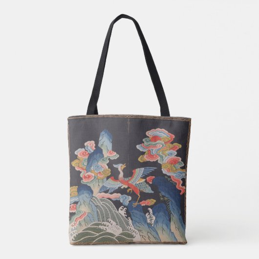 Mandarijn eend uit Qing-dynastie Tote Bag (Achterkant)