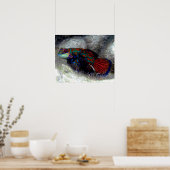 Mandarijn Fish Poster (Keuken)