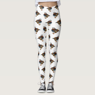 Mandarijn Razernij Leggings (kies kleur)