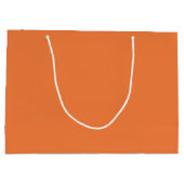 Mandarijn Sinaasappel Cadeautas met Initiaal & Naa (Achterkant)