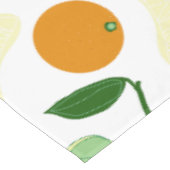 mandarijncitrus tafelkleed (Gekanteld)