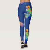  Mandarijne vis  Leggings (Achterkant)